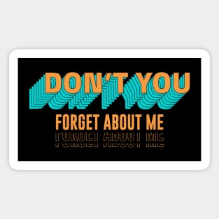 RETRO LOVE QUOTE Magnet